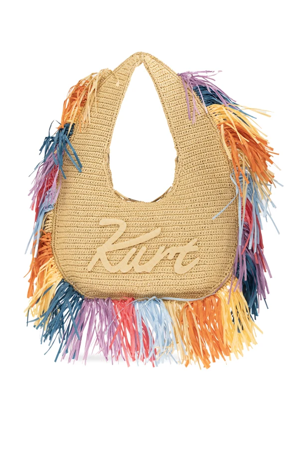 beige `Kurt Large` shoulder bag, hobo style