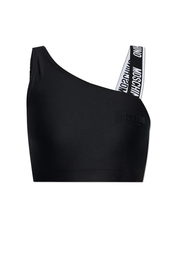 BLACK Sports top with logo