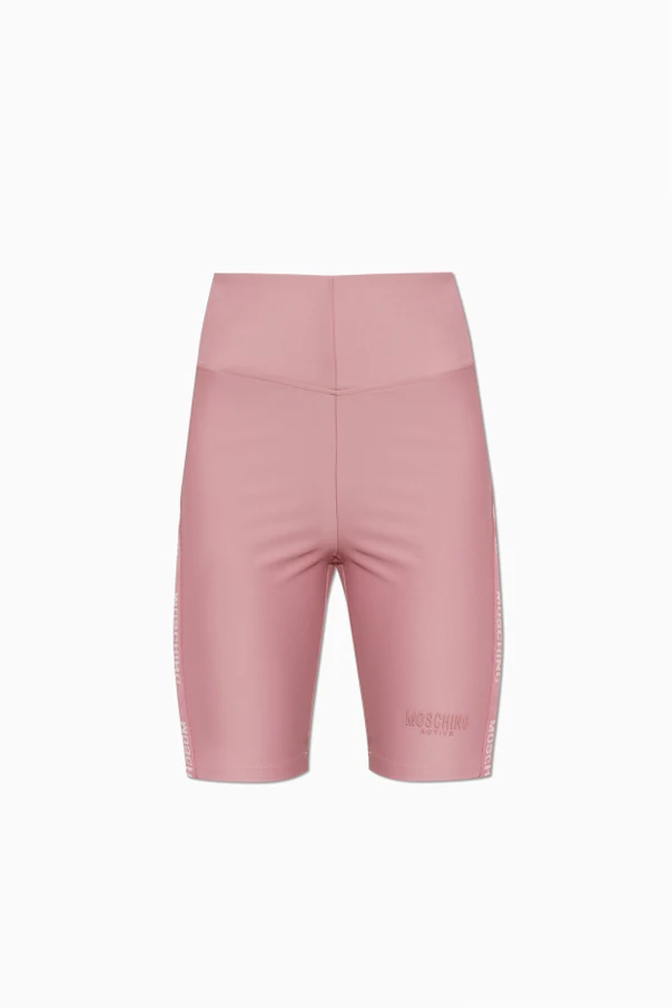 PINK Short leggings with logo