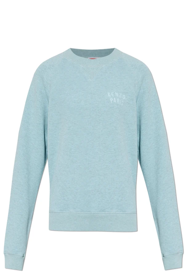 BLUE Sweatshirt with embroidered logo