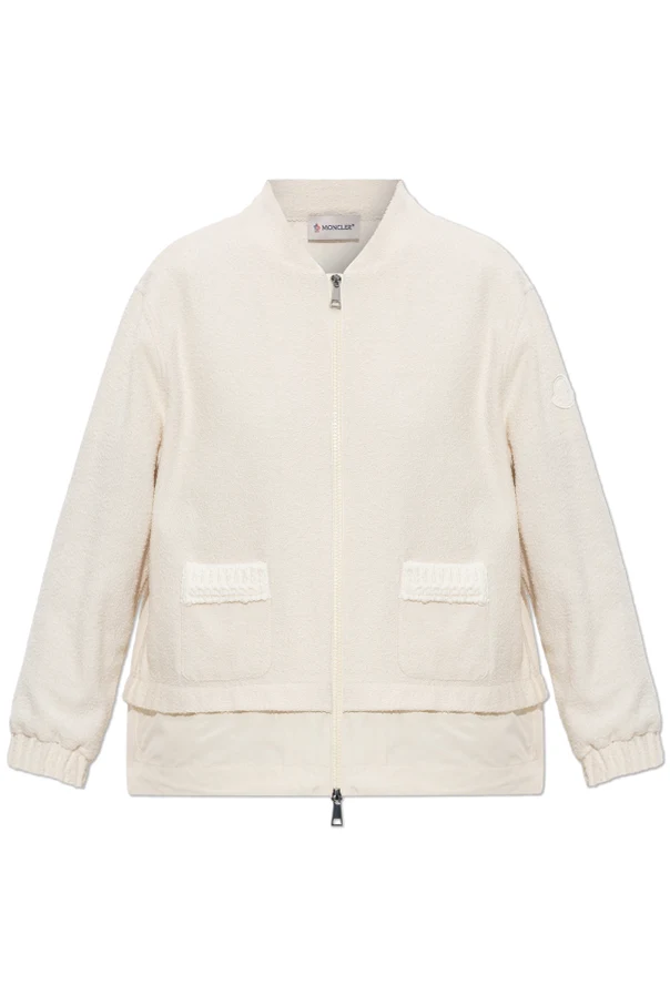 cream Cardigan made of mixed materials