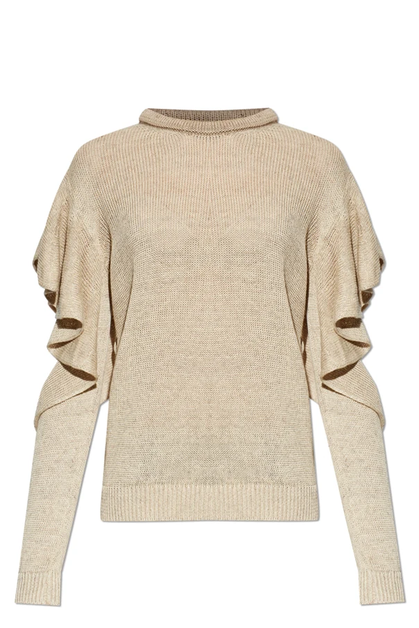 BEIGE Leinenpullover