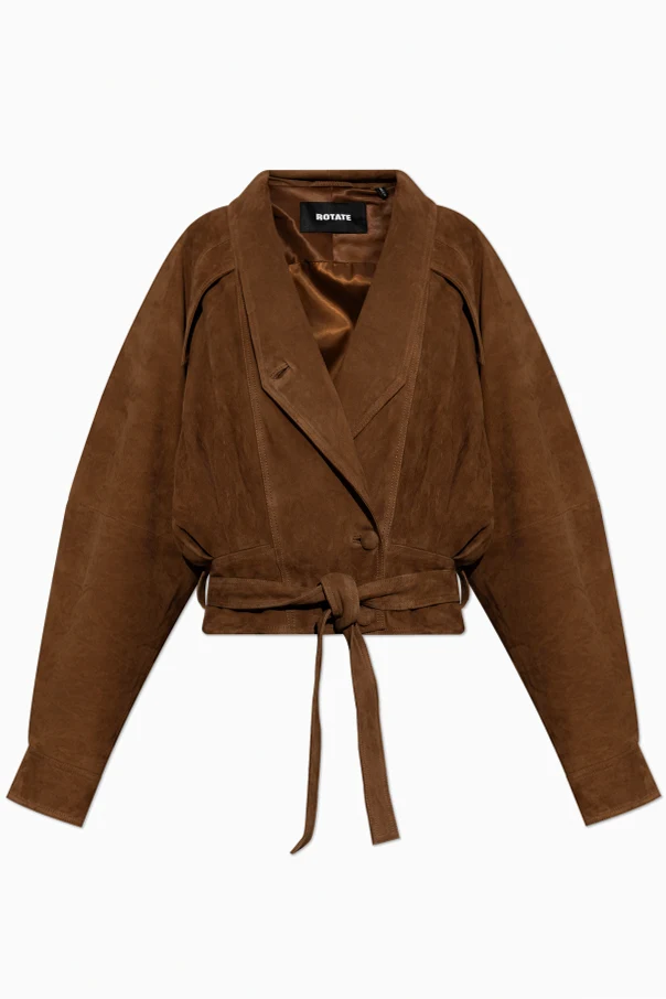 BROWN Suede jacket