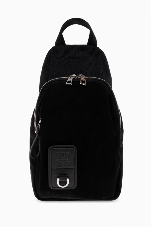 SCHWARZ Ein-Schulter-Rucksack „Flex“