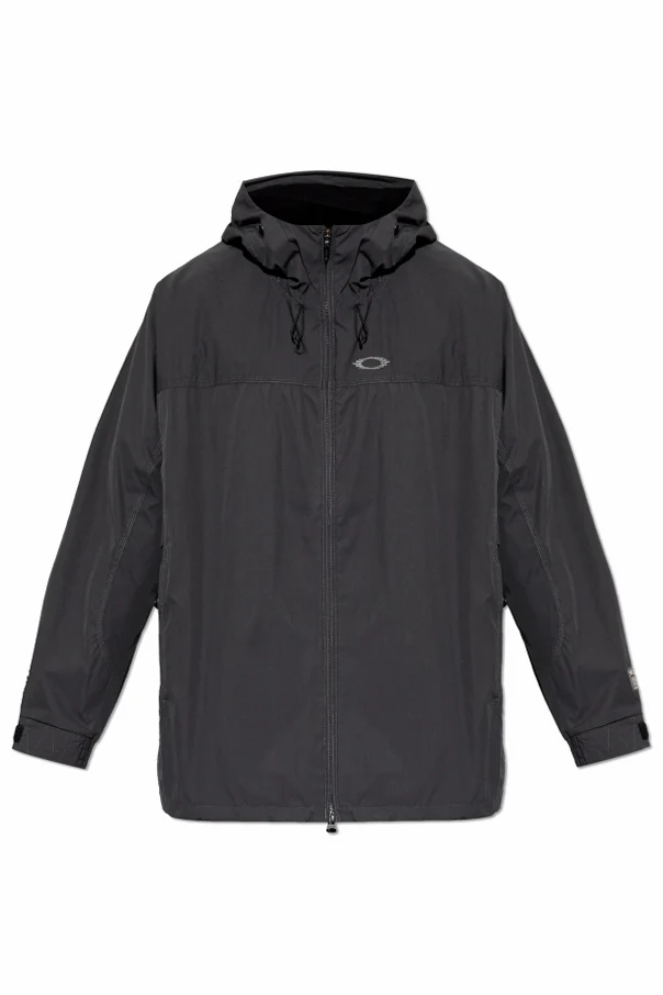 BLACK Hooded jacket