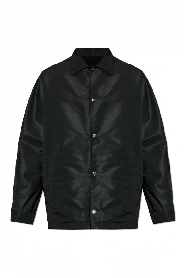SCHWARZ Jacke mit Logo