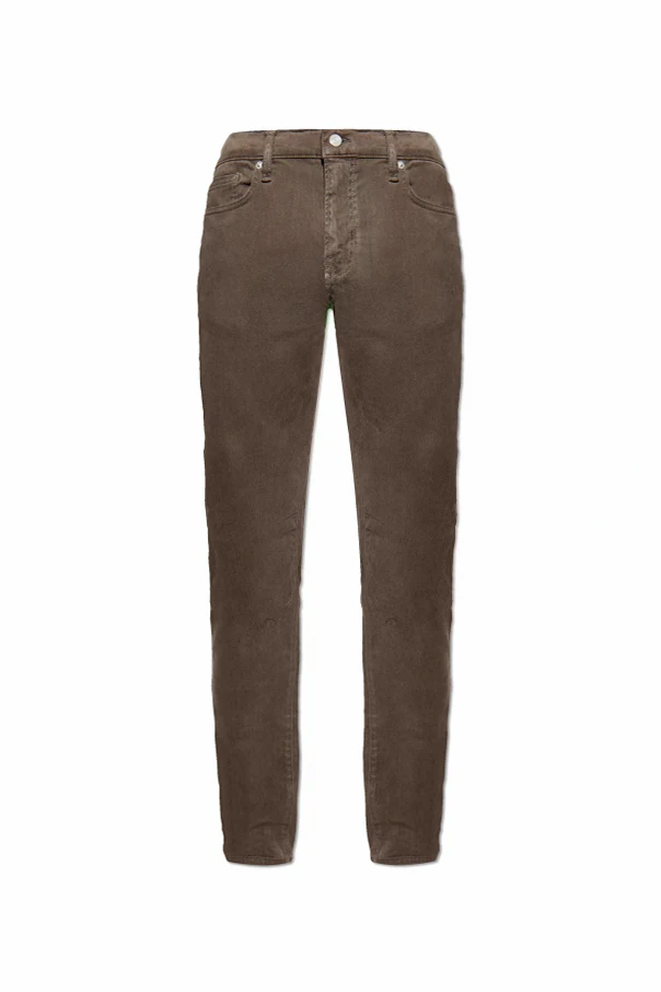 BROWN Slim trousers