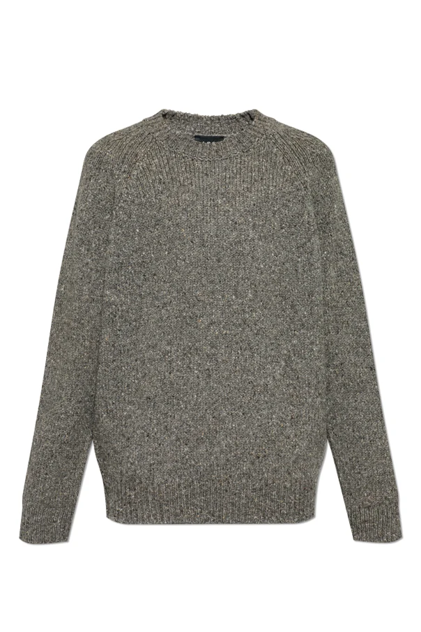 GRAU Wollpullover