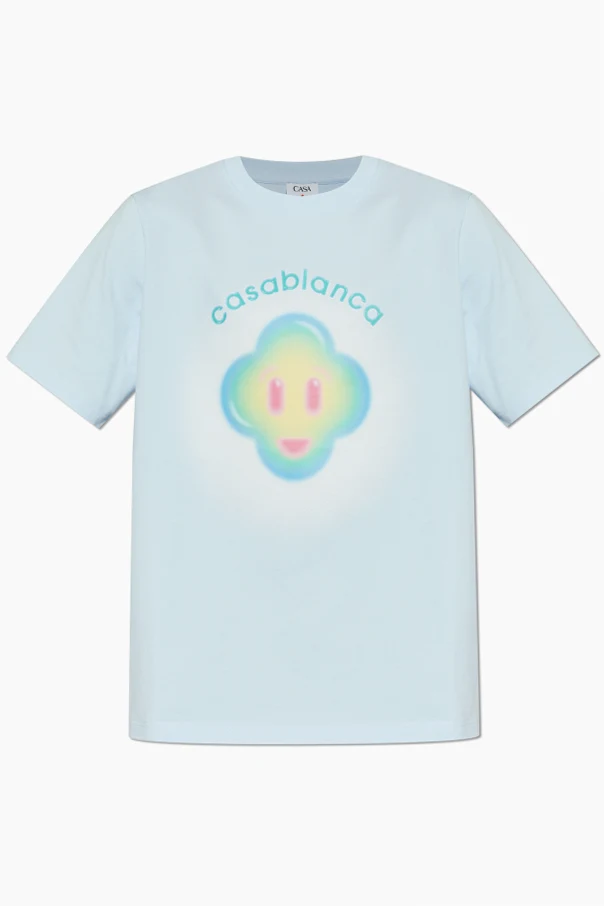 HELLBLAU T-Shirt mit Logo
