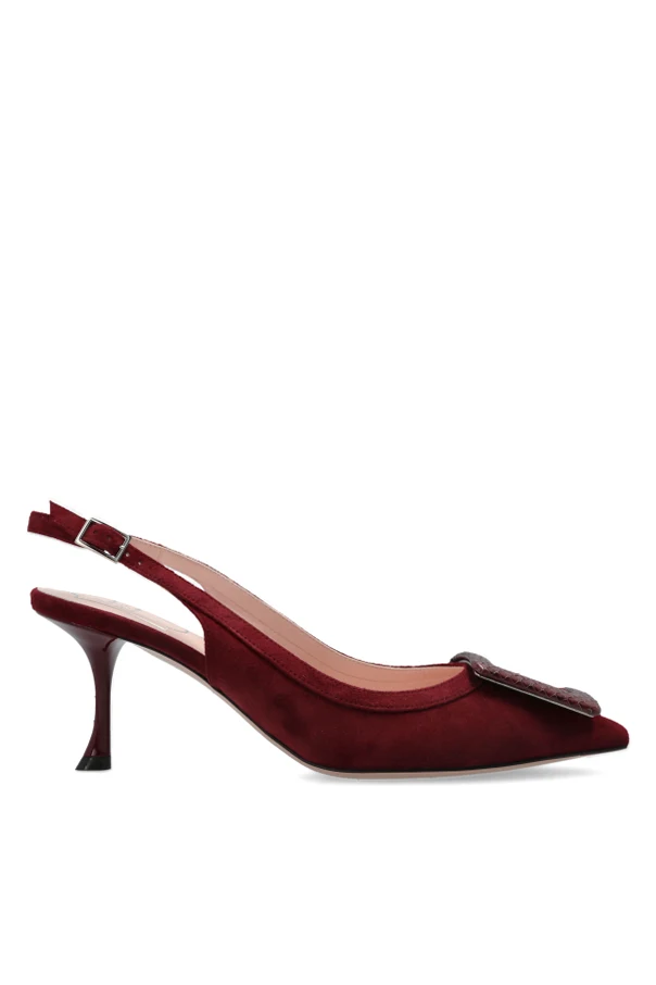 BURGUNDY “Heeled Shoes ‘Viv In The City’”