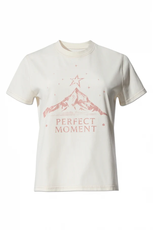 WEISS T-Shirt mit Vintage-Effekt