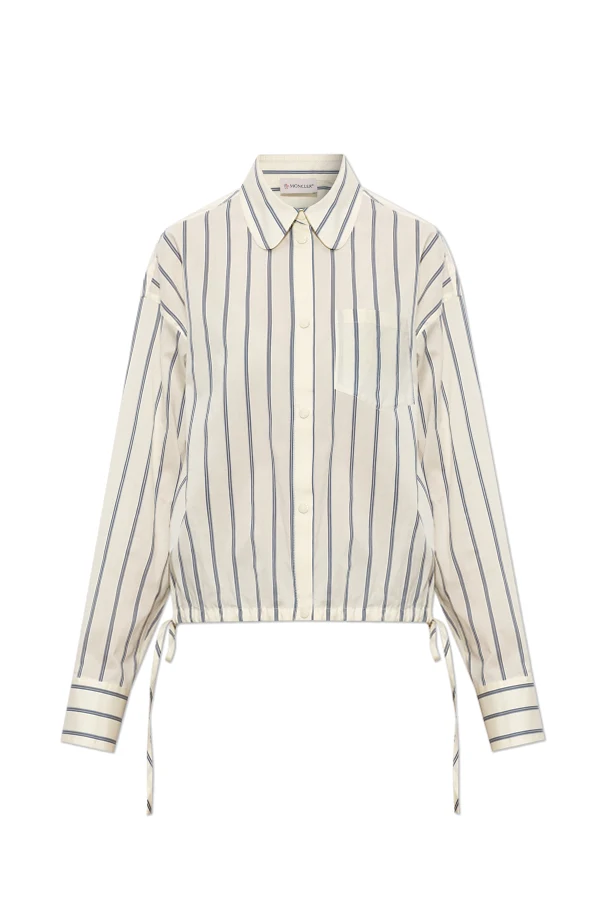 cream Striped shirt