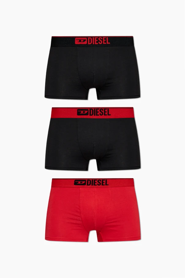 BLACK Three-pack of boxer briefs 'UMBX-DAMIENTHREEPACK'