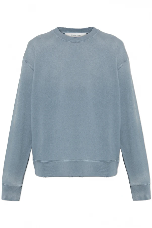 BLUE Sweatshirt with logo patch