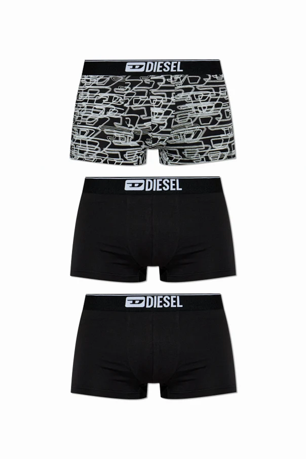 GREY 3-Pack of Boxers `DAMIEN-D-BOX-3PACK`