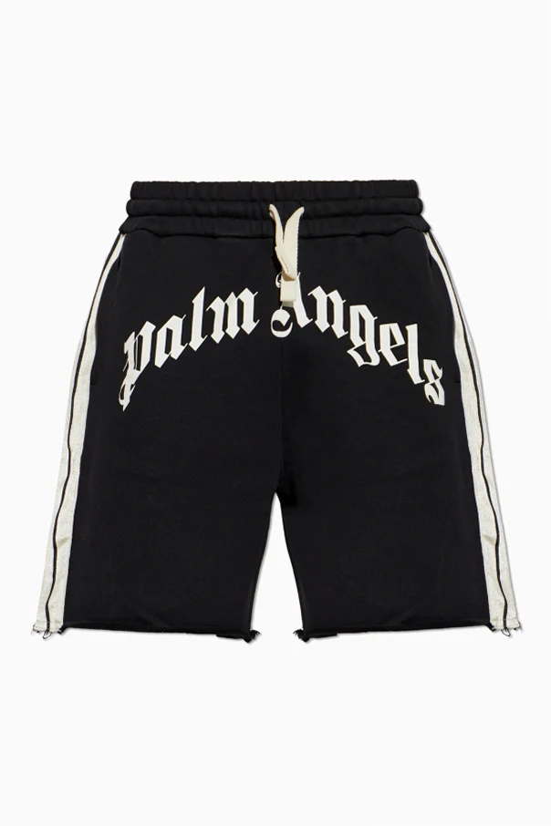 BLACK Shorts with side stripes