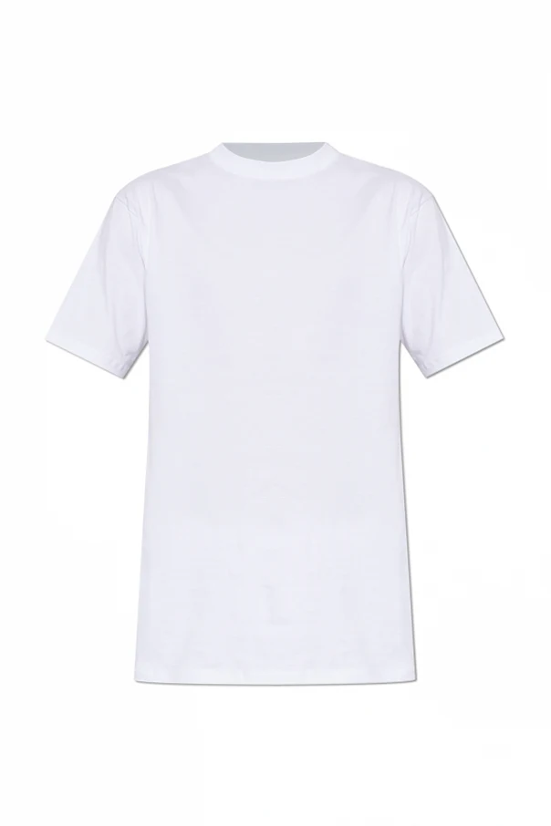 WEISS Unterhemd-T-Shirt mit Rundhalsausschnitt
