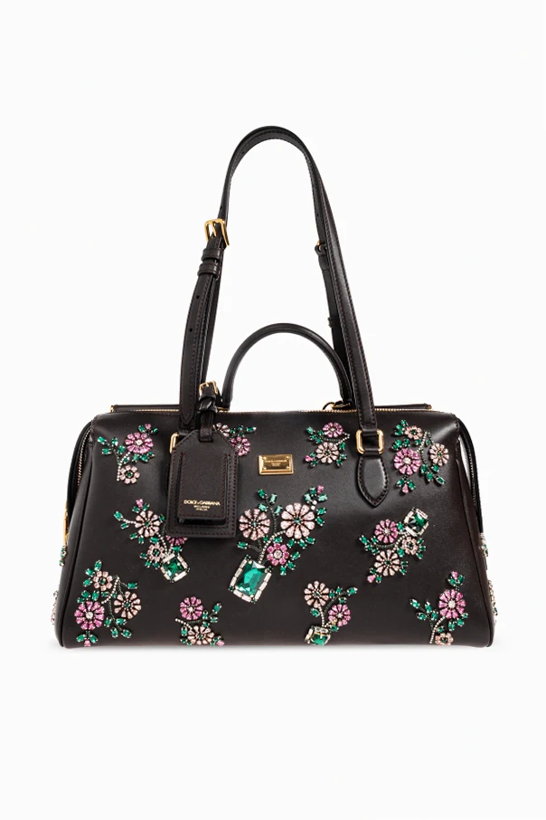 BROWN 'Vittoria' hand bag