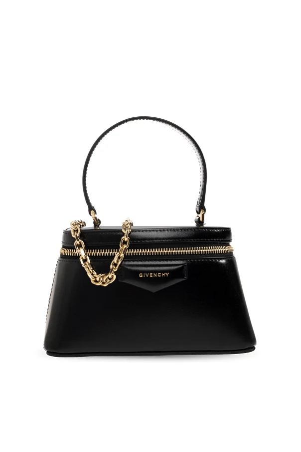BLACK ‘Vanity’ hand bag