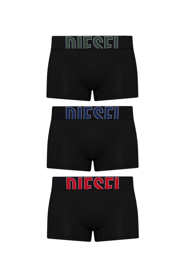 BLACK Three-pack of boxer briefs ‘DAMIEN-D-POP-3PACK’