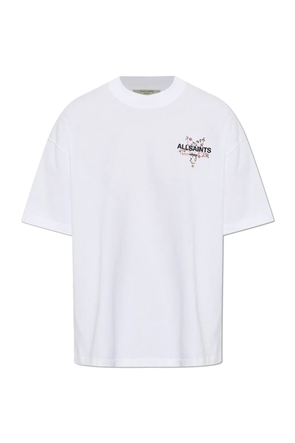 BIAŁY  T-shirt `Pentacle`