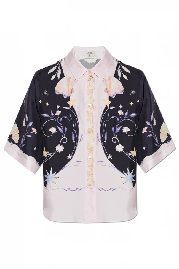 BLACK Silk shirt