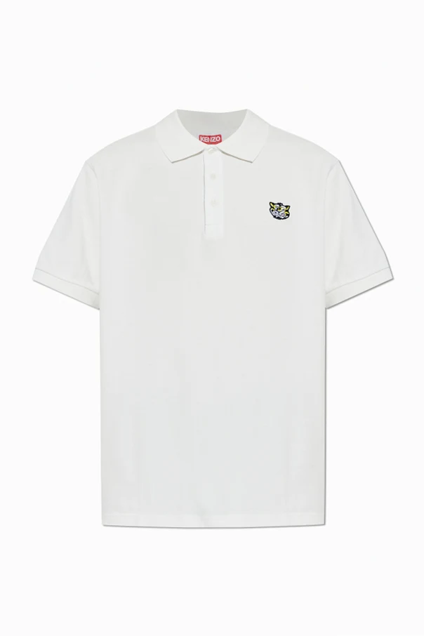 BIAŁY  Bawełniane polo