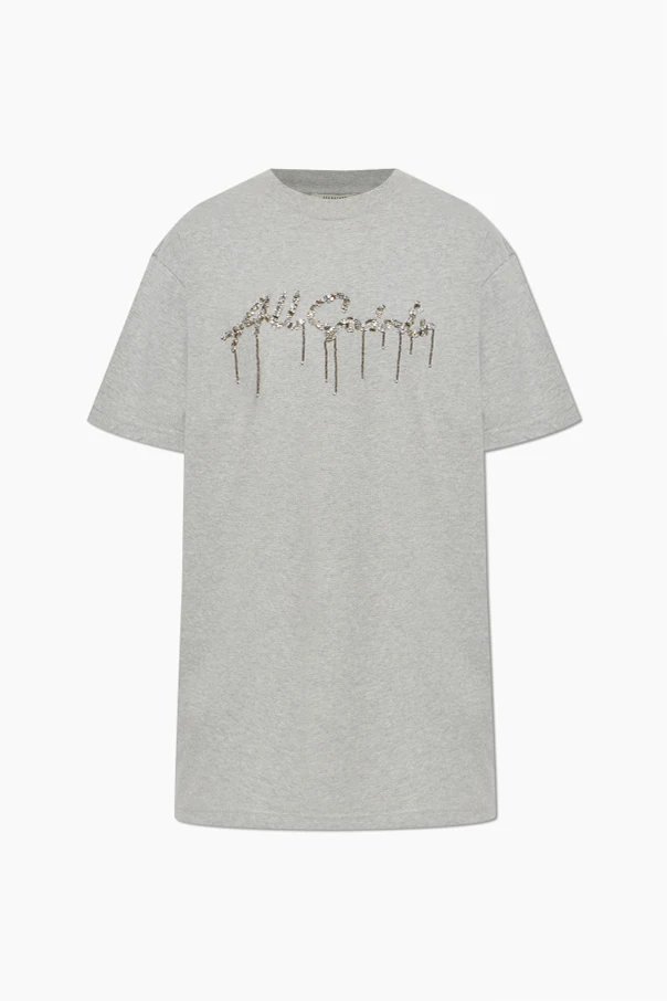 SZARY T-shirt `Chains`