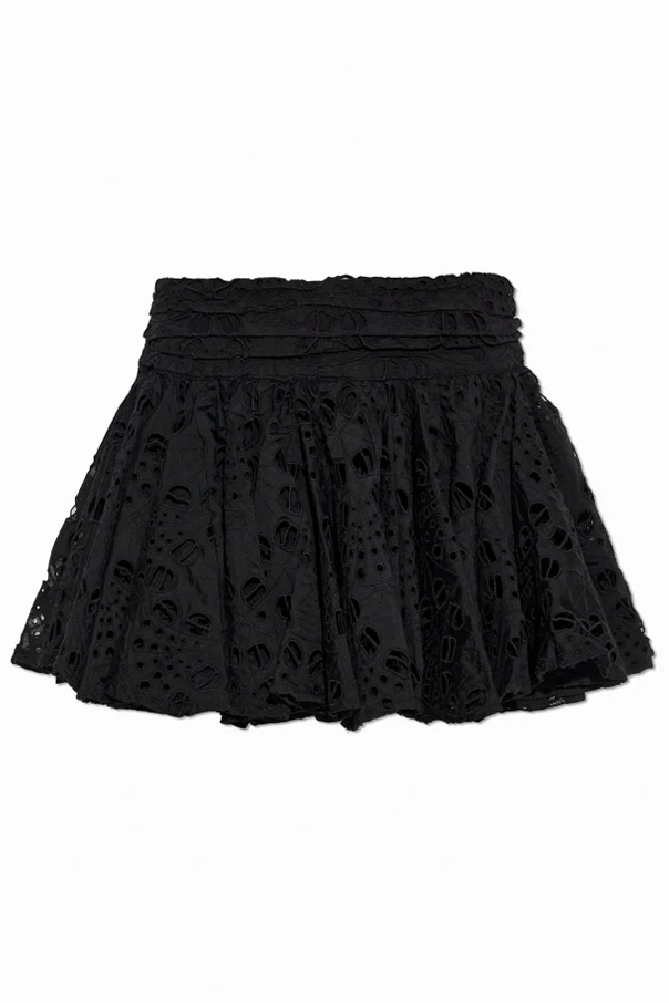 BLACK Dotty Skort