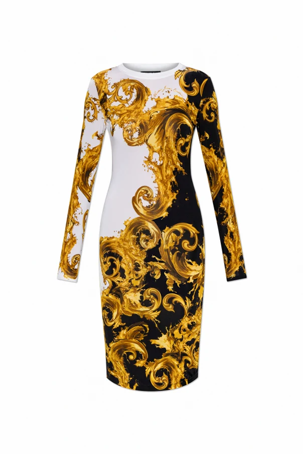 MULTICOLOUR Dress with "barocco" print
