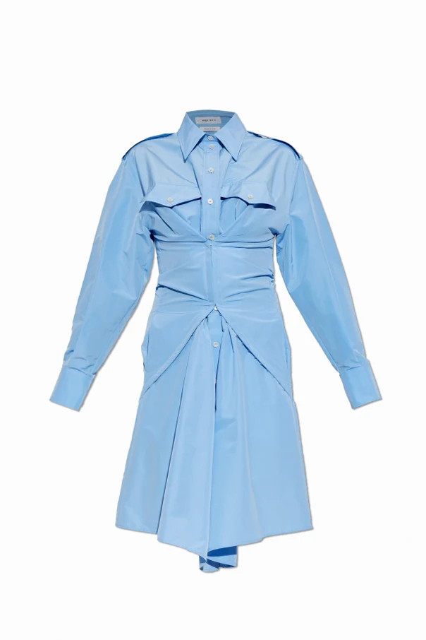 BLUE Shirt dress