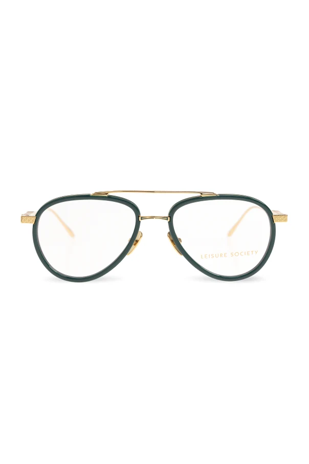 GOLD "Lucienne" corrective glasses