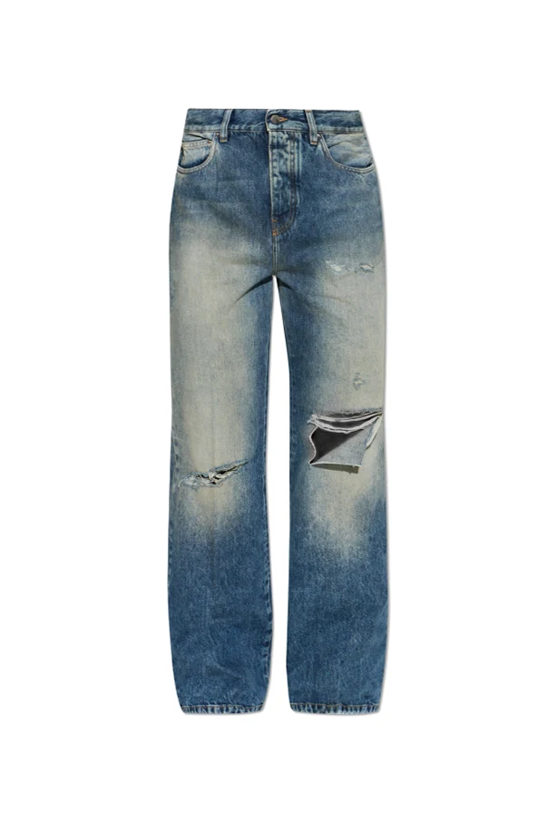 BLUE Flared leg jeans