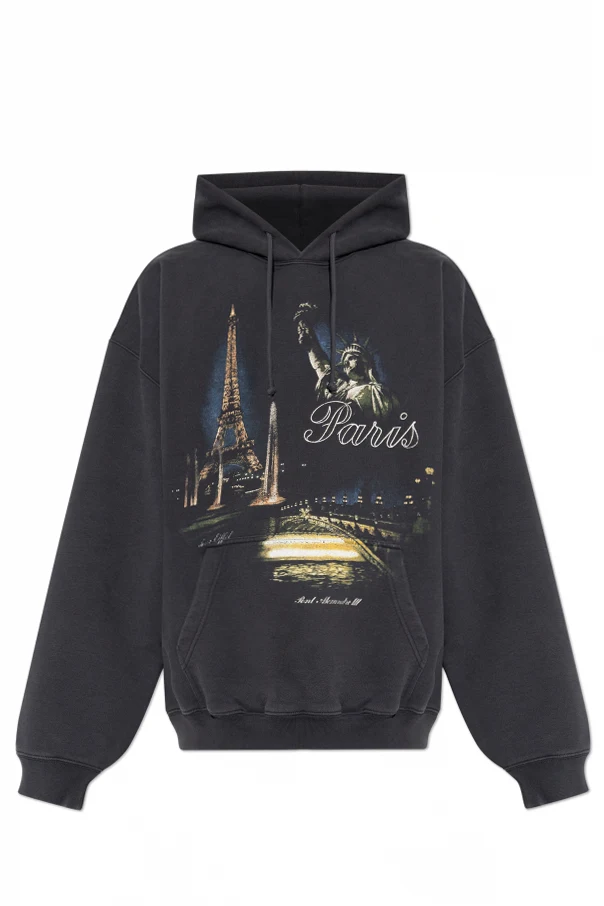SCHWARZ Sweatshirt mit Aufdruck
