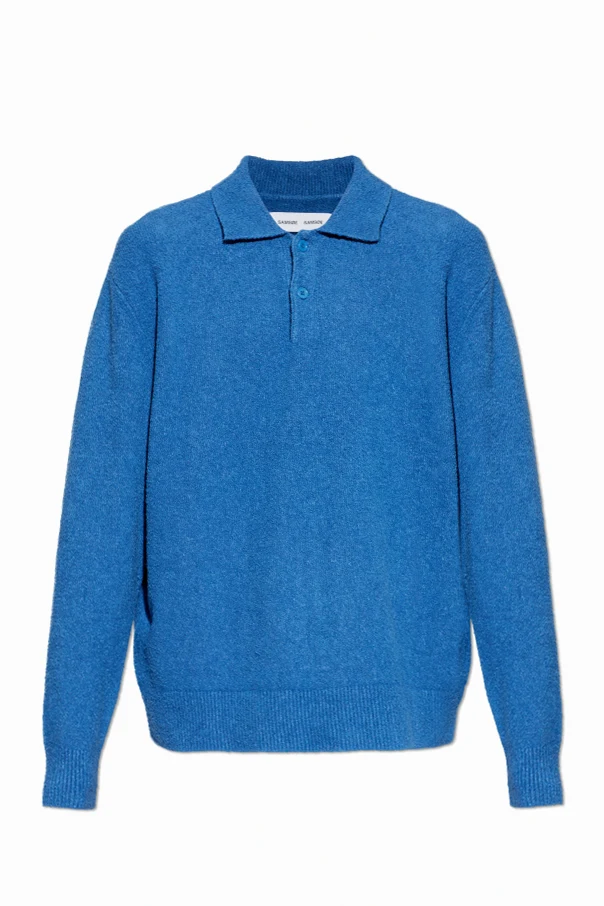 BLUE ‘Sanino’ collared sweater