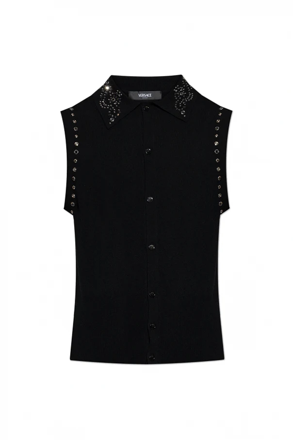 BLACK Sleeveless top