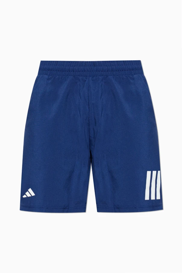 GRANATOWY Szorty z logo