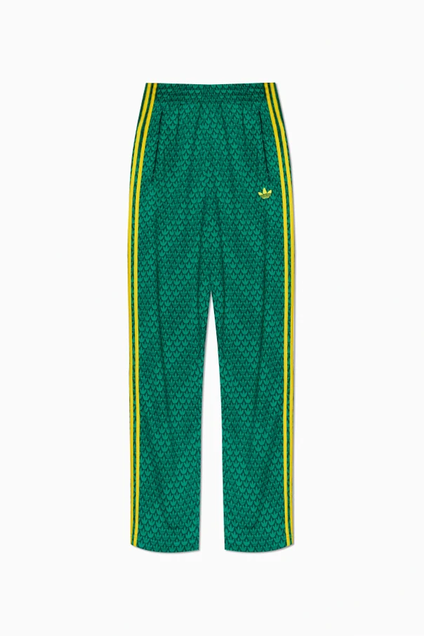 ZIELONY Spodnie dresowe z monogramem