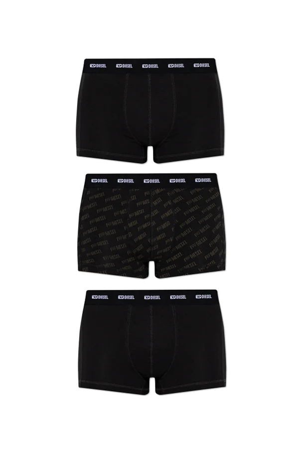 BLACK 3-pack of boxers ‘DAMIEN-UTLT-3PACK’