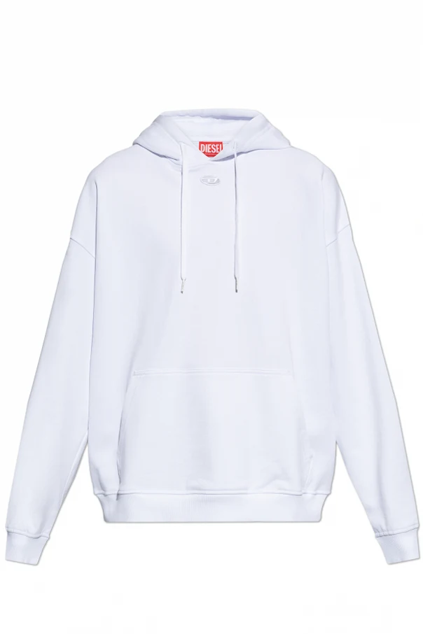 BIAŁY  Bluza `S-BOXT-HOOD-DCO`