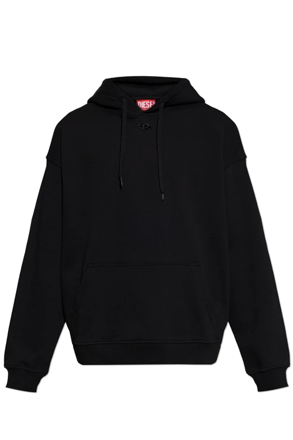 SCHWARZ Sweatshirt „S-BOXT-HOOD-DCO“