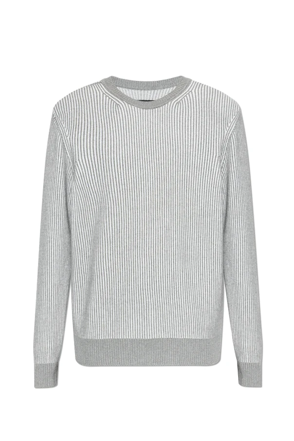 SZARY Sweter z okrągłym dekoltem