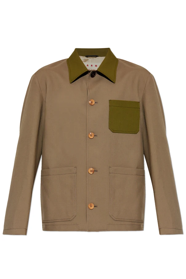 GRÜN Wolljacke
