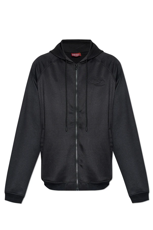 CZARNY Bluza ‘S-BORD-ZIP’