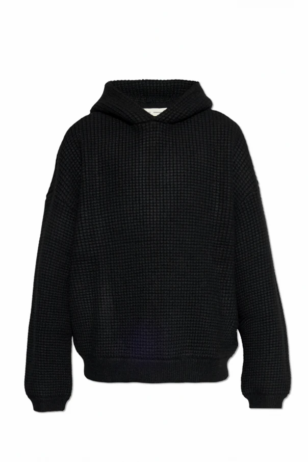 BLACK Hooded sweater