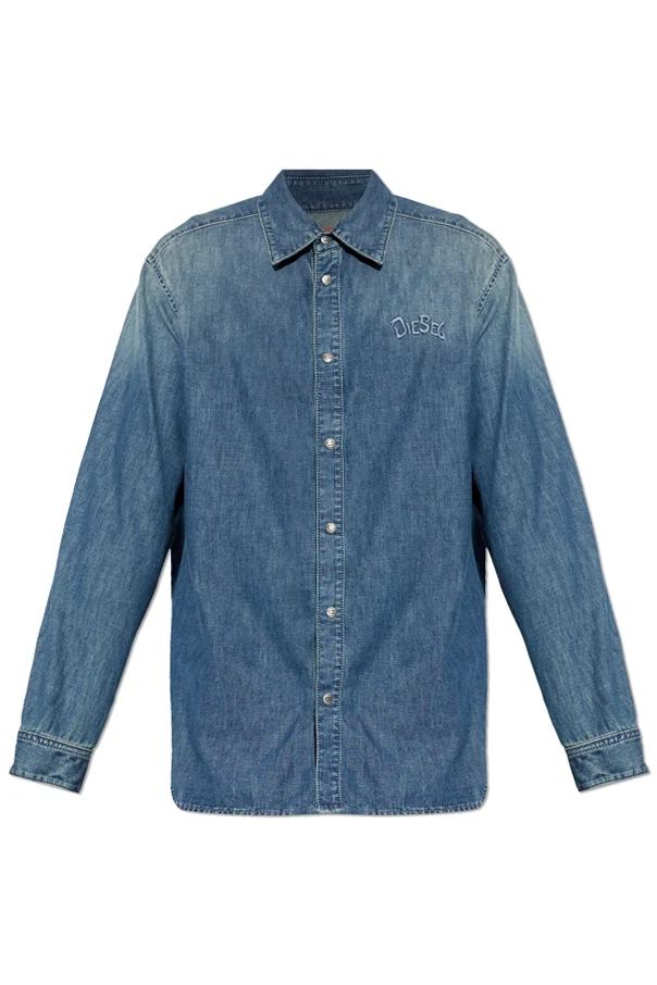 MARINEBLAU Hemd ‘D-SIMPLY-S15’