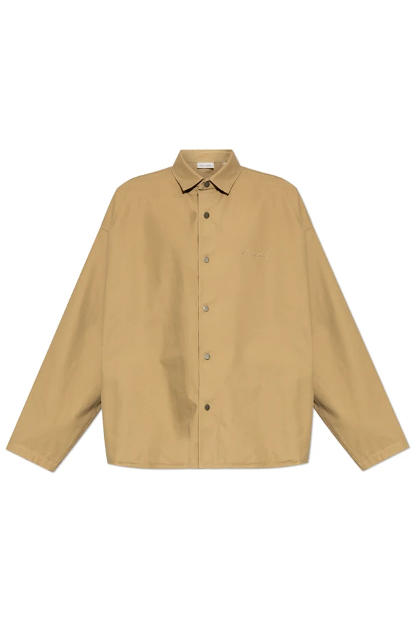 BEIGE Oversize-Hemd