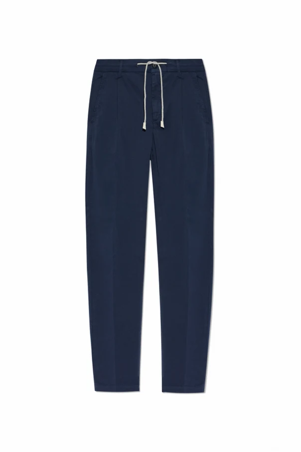 NAVY BLUE Tapered leg pants