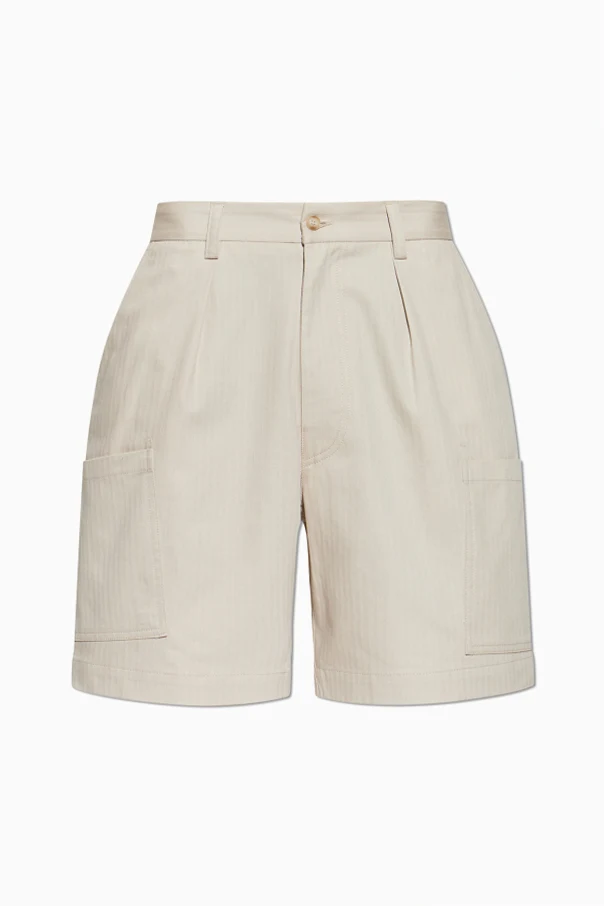 beige Cargo shorts