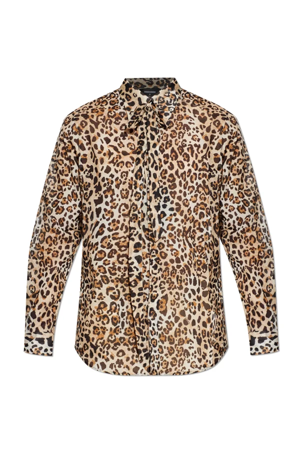 BRAUN Hemd mit Animal-Print